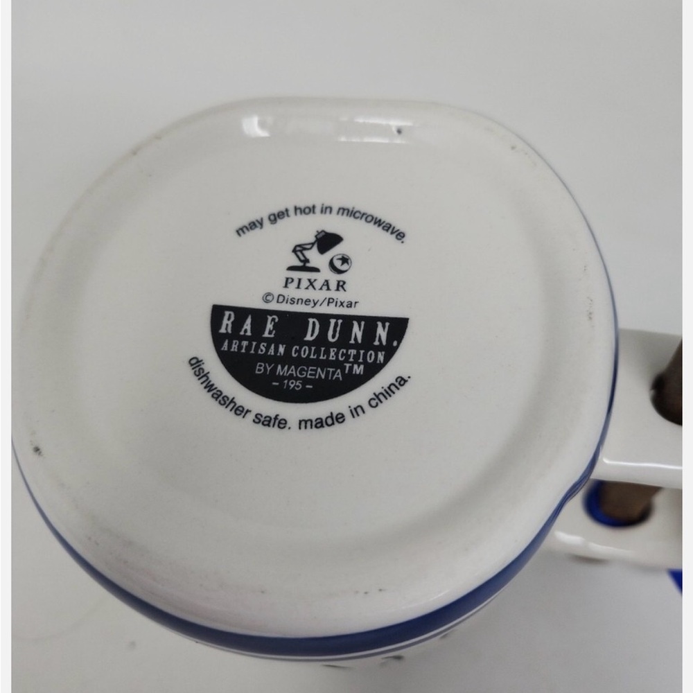 Rae Dunn DISNEY LE Petit CHEF Remy Bon Appetit Mug Double Sided W/ SPOON NEW! - Picture 4 of 5
